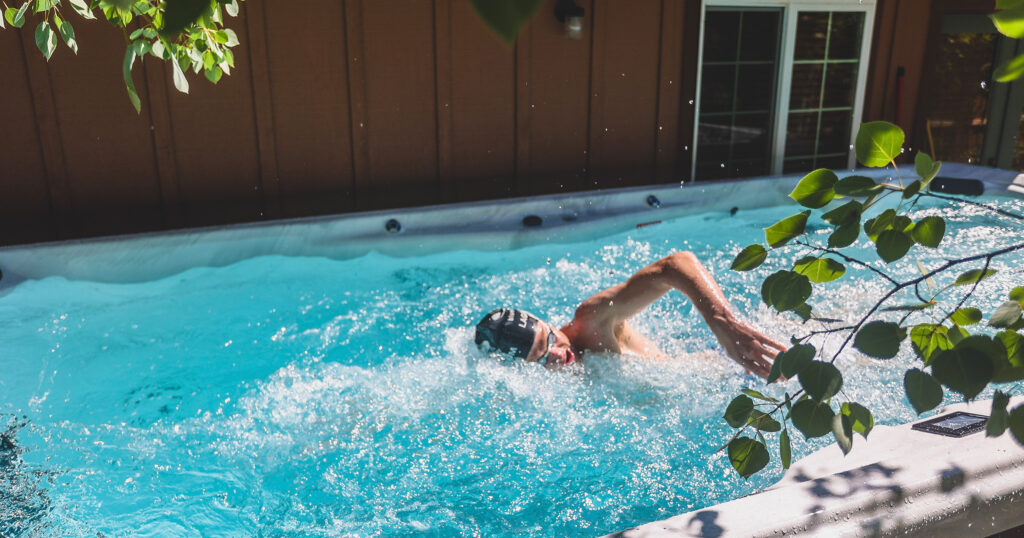 a qué velocidad se puede nadar en un spa