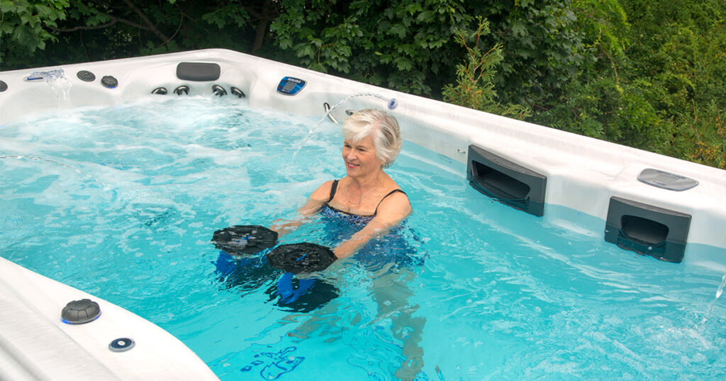 ejercicio acuático para mayores