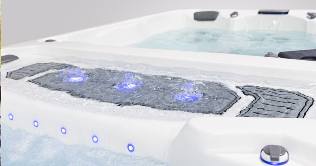 Piscina spa de 21 pies