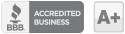 Acreditación A+ de Better Business Bureau