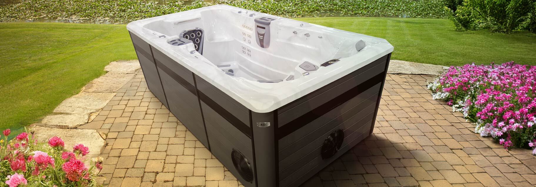 Challenger 15D con Temp+ Control swim spa