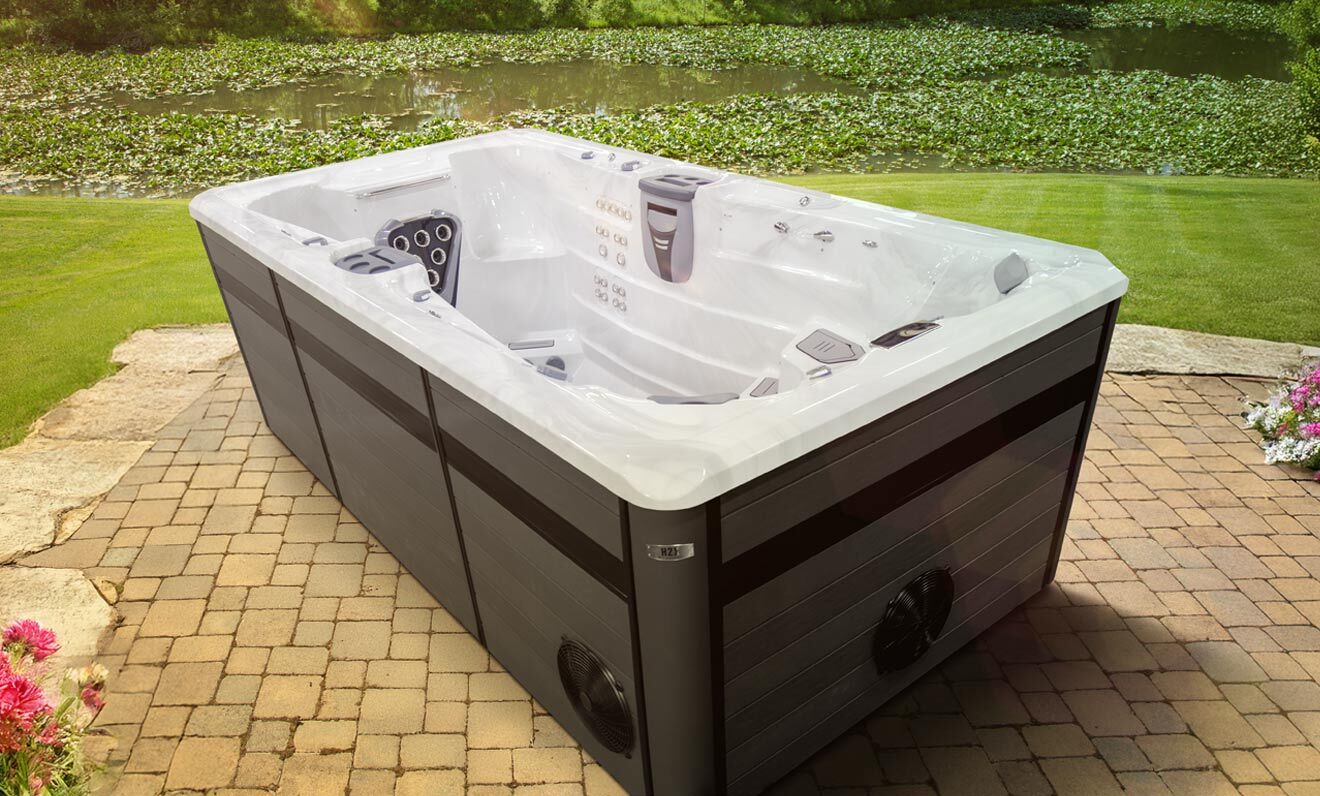 Challenger 15D con Temp+ Control swim spa
