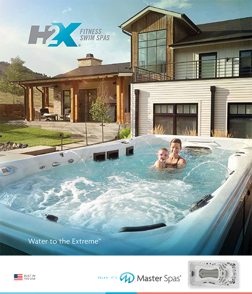 H2X swim spa folleto cubierta