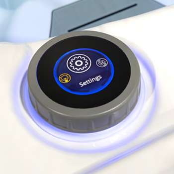 Mando de control que permite ajustar la configuración.